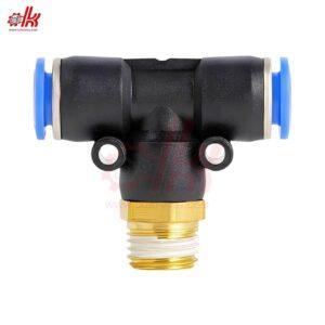 Đầu Nối Chữ T Ren Ngoài Giữa PB M5 1/8 1/4 3/8 1/2