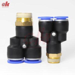 Đầu Nối Chữ Y Ren Ngoài PX M5 1/8 1/4 3/8 1/2