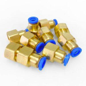 Đầu Nối Khí Nén Ren Trong PCF 1/8 1/4 3/8 1/2