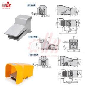 Van Đạp Chân Hơi 4F210-08 4F210-08L 4F210-08