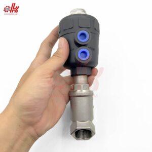 Van Xiên Khí Nén Đầu Nhựa ZF DN10 DN15 DN20 DN25 DN32 DN40 DN50 DN65 DN80