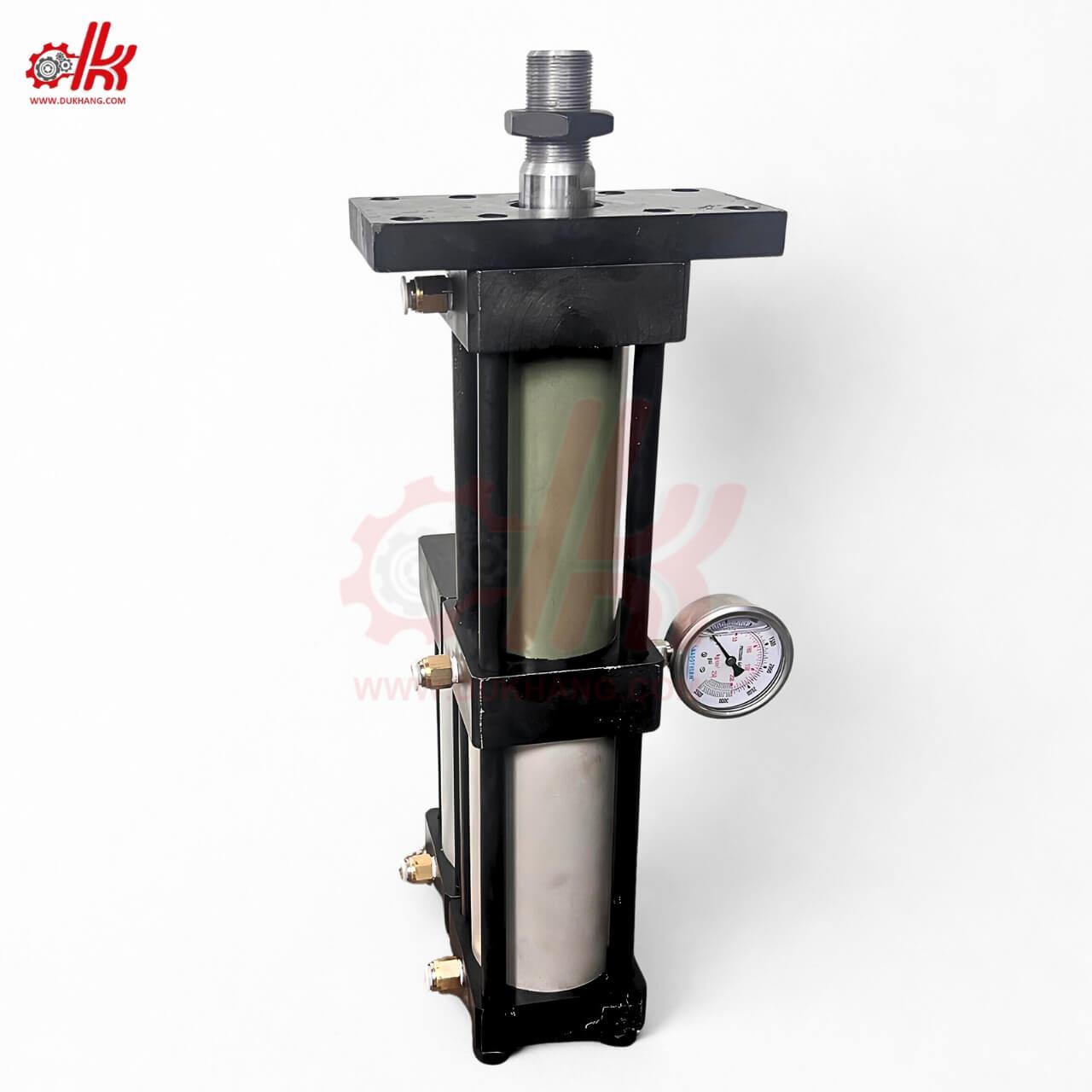 Xi Lanh Hơi Dầu Tăng Áp JLX 50 63 80 100 17 Xi Lanh Hơi Dầu Tăng Áp JLX