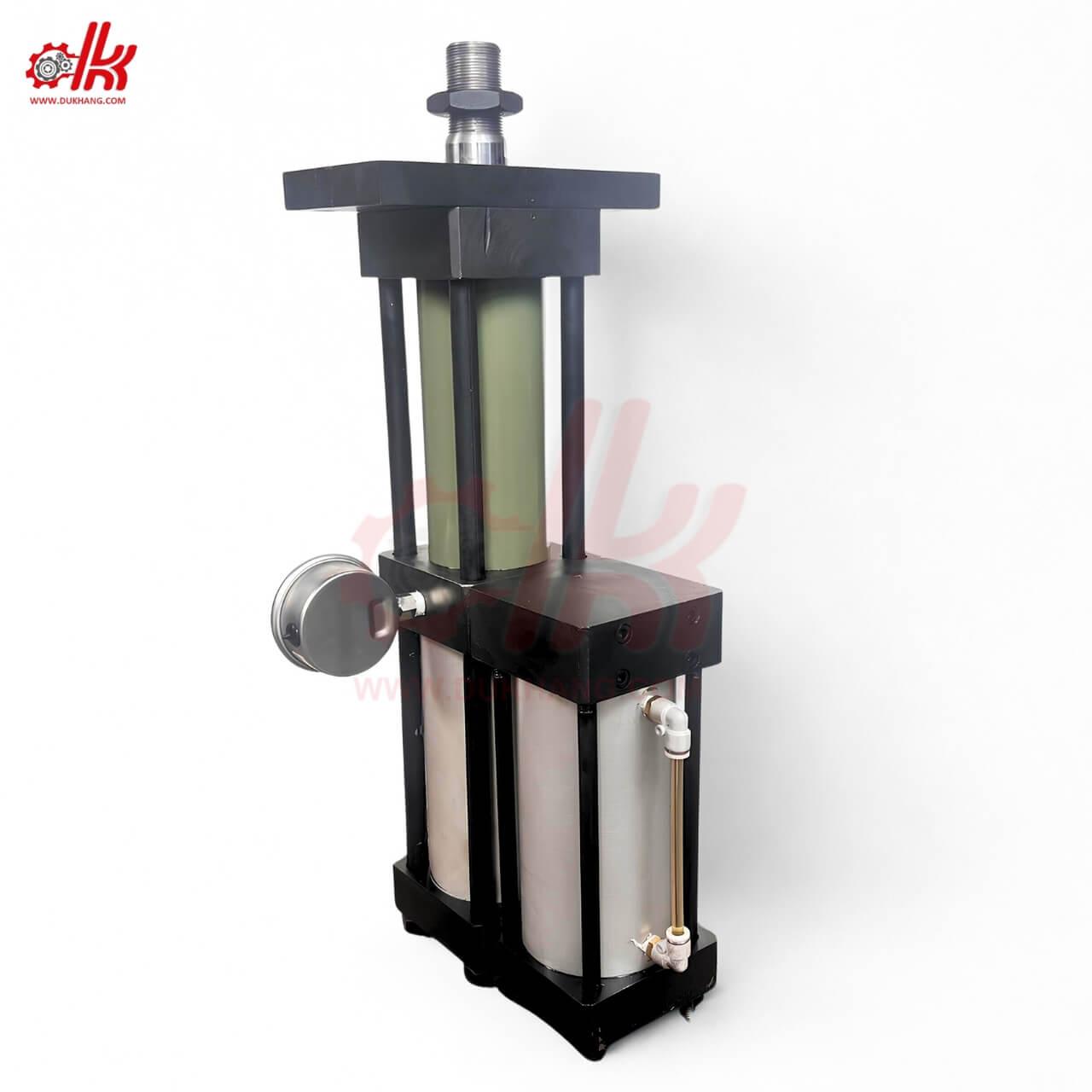 Xi Lanh Hơi Dầu Tăng Áp JLX 50 63 80 100 18 Xi Lanh Hơi Dầu Tăng Áp JLX