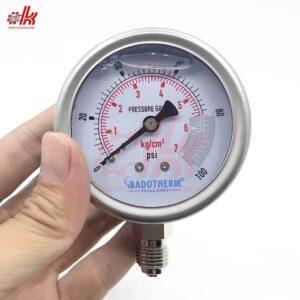 Đồng Hồ Áp Suất Dầu Chân Đứng HOLLAND