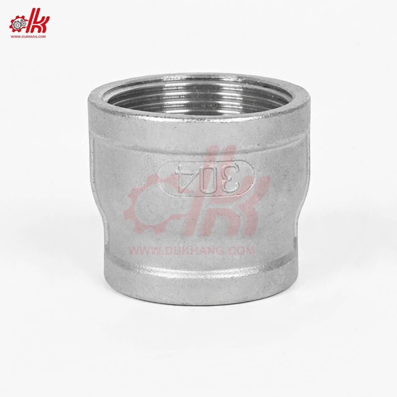 Bầu Giảm Ren Inox - Măng Song Inox 13 Bầu Giảm Ren Inox