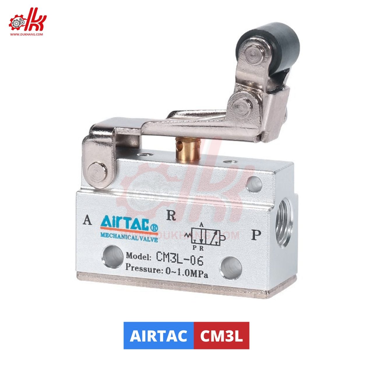 Công tắc hành trình khí nén AIRTAC CM3B CM3L CM3R CM3V CM3Y CM3PF CM3PL CM3PM CM3HD CM3HS CM3PMS CM3PMX CM3PP 22 công tắc hành trình khí nén AIRTAC CM3L