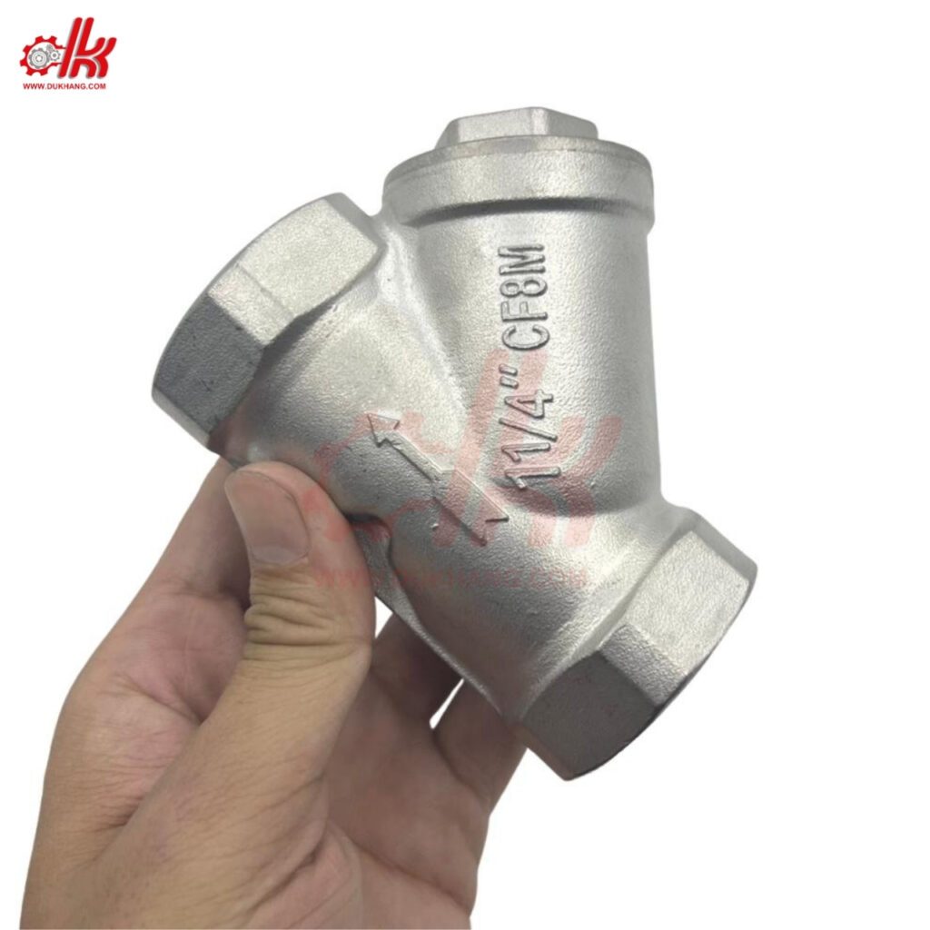 Lọc y inox 304 - Vật tư công nghiệp - Dủ Khang