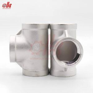 Tê Ren Trong Inox - Ngã Ba Ren Trong Inox