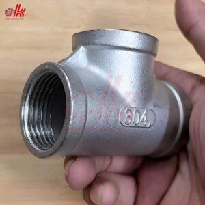 Tê Ren Trong Inox - Ngã Ba Ren Trong Inox