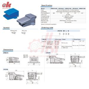 van dap chan khi nen airtac 3f210 4f210 5