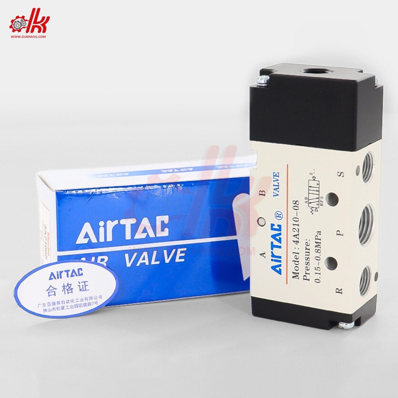 Van hơi khí nén AIRTAC 4A110 4A210 4A310 4A410 22 van hơi khí nén airtac 4A