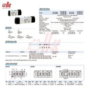 Van hơi khí nén AIRTAC 4A110 4A210 4A310 4A410 14 van hoi khi nen airtac 4a 6