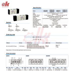 Van hơi khí nén AIRTAC 4A110 4A210 4A310 4A410 13 van hoi khi nen airtac 4a 8