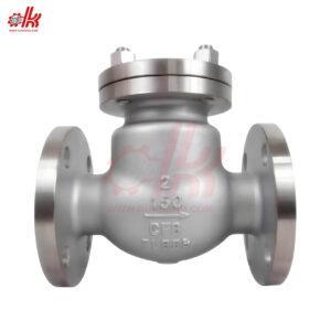 Van Một Chiều Lá Inox Mặt Bích JIS10K