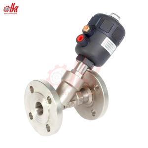 Van Xiên Điều Khiển Khí Nén Mặt Bích