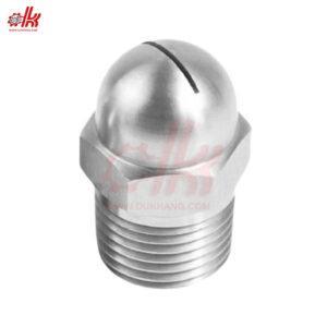 Béc Inox Cánh Quạt Đầu Tròn Ren 13mm