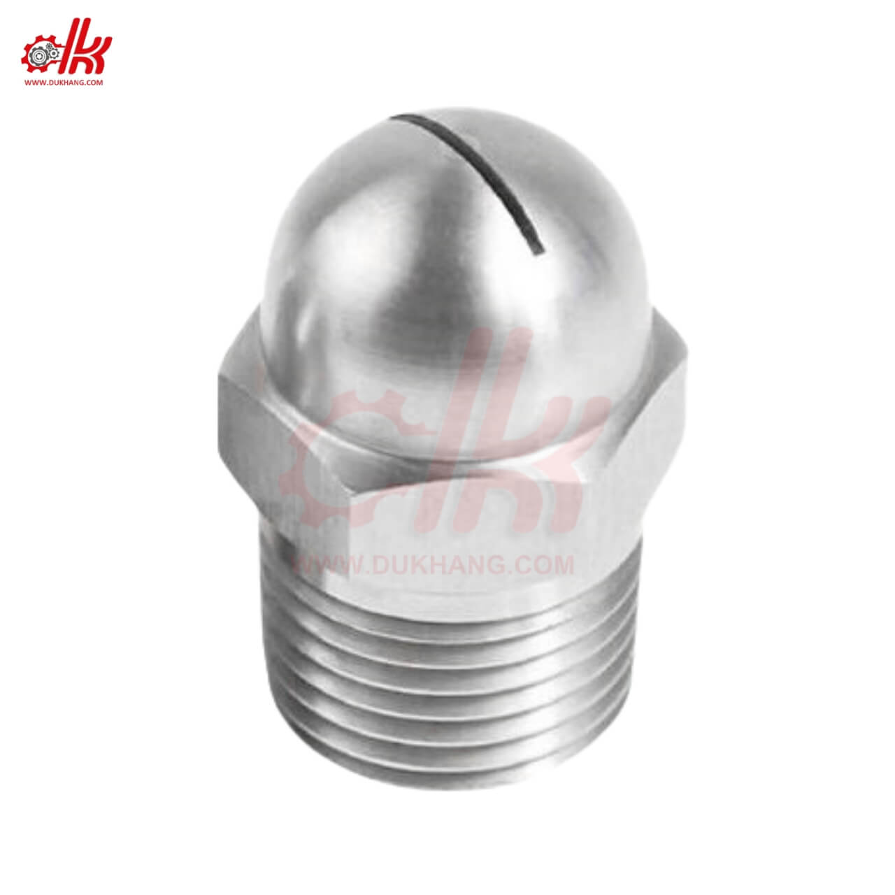 Béc Inox Cánh Quạt Đầu Tròn Ren 13mm 1 Béc Inox Cánh Quạt Đầu Tròn Ren 13mm