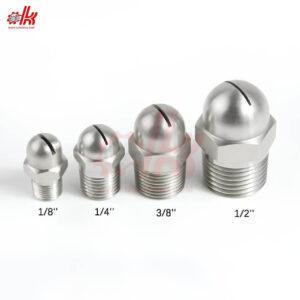 Béc Inox Cánh Quạt Đầu Tròn Ren 13mm 8 Béc Inox Cánh Quạt Đầu Tròn Ren 13mm