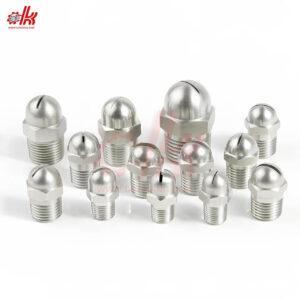 Béc Inox Cánh Quạt Đầu Tròn Ren 13mm 10 Béc Inox Cánh Quạt Đầu Tròn Ren 13mm