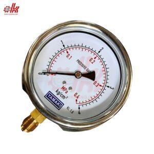 Đồng Hồ Áp Suất Chân Đứng YAMAKI Y75 Y100