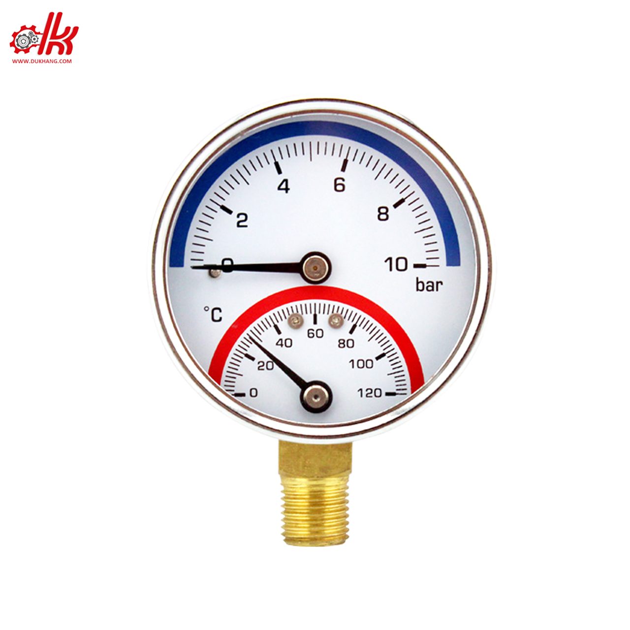 đồng hồ đo áp suất nhiệt độ