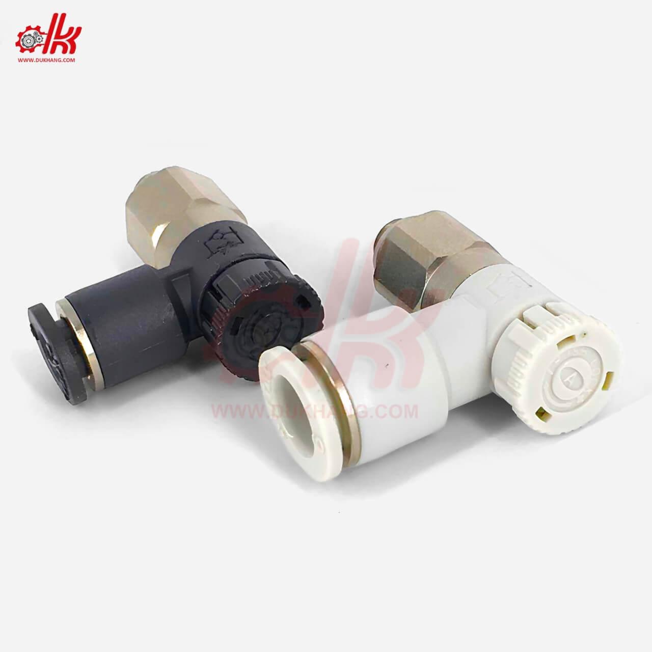 Van Tiết Lưu Khí Nén AIRTAC PTL4 PTL6 PTL8 PTL10 PTL12 16 Van Tiết Lưu Khí Nén AIRTAC PTL