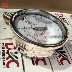 Đồng Hồ Áp Suất Dầu Chân Đứng Chân Sau DKC Y63 Y100 21 Đồng Hồ Áp Suất Dầu Chân Sau DKC Y63 Y100