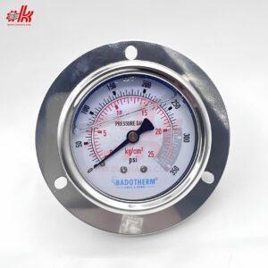 Đồng Hồ Áp Suất Dầu Chân Đứng Chân Sau DKC Y63 Y100 12 Đồng Hồ Áp Suất Dầu Chân Sau DKC Y63 Y100