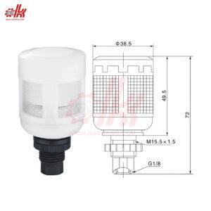 Phao Bộ Lọc Khí Nén MINDMAN MADV