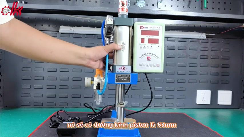 may dap khi nen dkj63 trong san