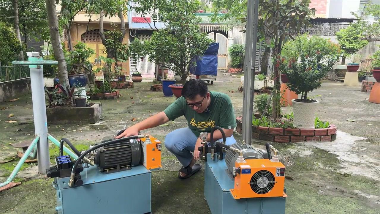 So Sánh Bộ Nguồn Thủy Lực Điều Khiển 1 Xi Lanh và 2 Xi Lanh – Những Khác Biệt Thực Tế