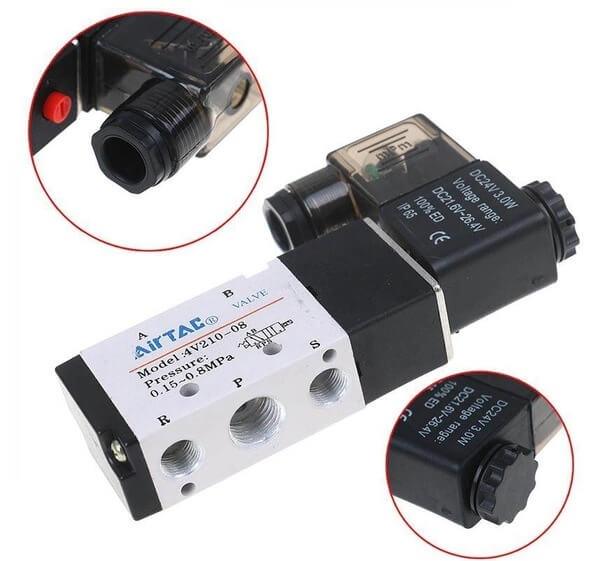 Van điện từ 4V210-06 Airtac Giải pháp điều khiển khí nén tin cậy cho tự động hóa