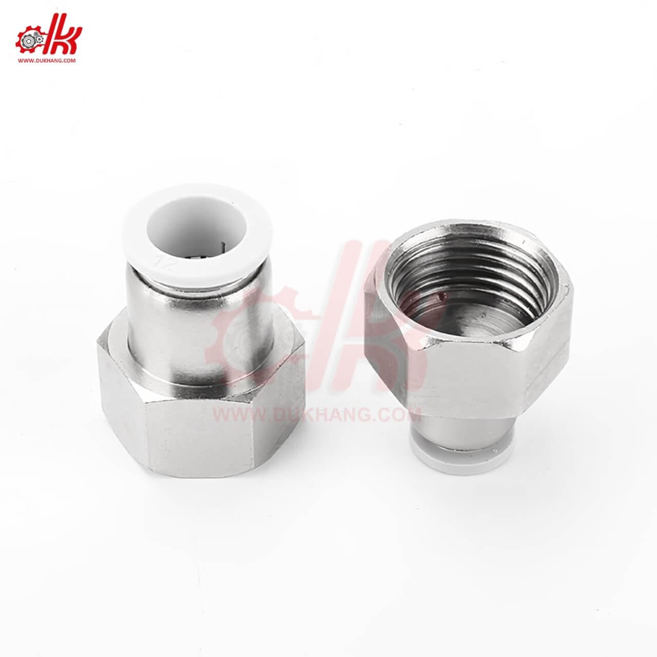 Đầu Nối Khí Nén XPCF (XCPC) Φ4 Φ6 Φ8 Φ10 Φ12 Φ16 16 Ứng dụng XPCF