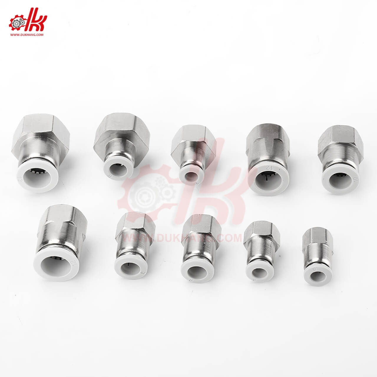 Đầu Nối Khí Nén XPCF (XCPC) Φ4 Φ6 Φ8 Φ10 Φ12 Φ16 6 Đầu Nối Khí Nén XPCF (XCPC) Φ4 Φ6 Φ8 Φ10 Φ12 Φ16