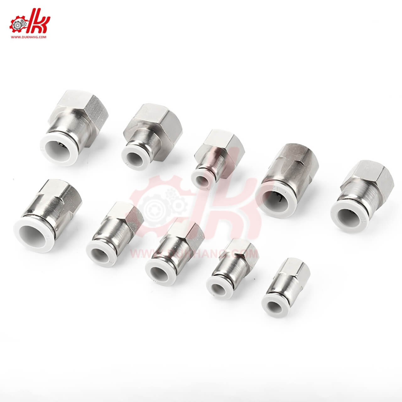 Đầu Nối Khí Nén XPCF (XCPC) Φ4 Φ6 Φ8 Φ10 Φ12 Φ16 7 Đầu Nối Khí Nén XPCF (XCPC) Φ4 Φ6 Φ8 Φ10 Φ12 Φ16