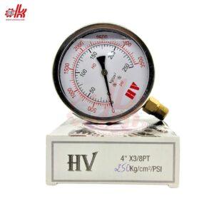 Đồng Hồ Áp Suất Dầu HV Chân Thau